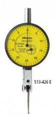 Číselníkový úchylkomer páčkový, séria 513, MITUTOYO, 513-424 E, 0,50/0,01 mm - N1