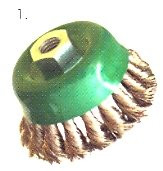 Kefa črepníková, nerez vrkôčiková, KARTAC, 1261461 - 75xM14/0,40 - N1