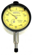 Číselníkový indikátor, 251811, DIN 878, 40 S / 1 dotyk /51003450/ - s upínacím okom - N1