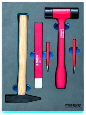 Modul úderného náradia pre mechaniky/5dielov, NAREX-MODUL, M 5-dielov úderné náradie - N1