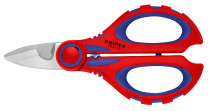 KNIPEX 95 05 10 SB Elektrikárske nožnice, viacsl. návleky zosilnené skleným vláknom 160 mm - N1