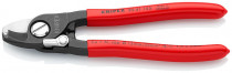 KNIPEX 95 41 165 Káblové nožnice 165 mm viacúčelové, plastové návleky, brunierované - N1