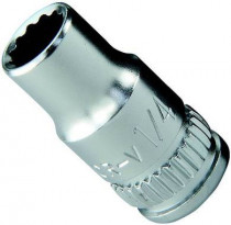 Hlavica nástrčná 1/4" palcová 12ti hranná, NAREX HL-1/4" /12hr/, 9/32" - 76026309 - N1