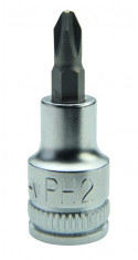 Hlavica zástrčná 3/8" Phillips, NAREX HL-3/8", PH2 - 760331PH02 - N1
