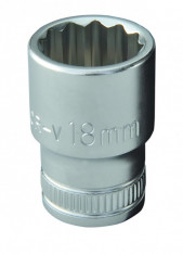 Hlavica nástrčná 1/2" 12ti hranná, NAREX HL-1/2" /12hr/, 13mm - 76042113 - N1