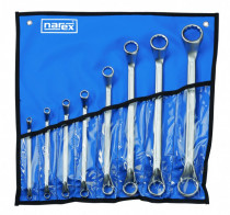 Súprava očkových kľúčov 8 ks 6-32 mm vo vinylovom puzdre DIN 838, NAREX 230838.608 - N1