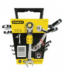 Súprava kĺbových račňových očkoplochých kľúčov 6-dielna, STANLEY, 4-91-444 - N1