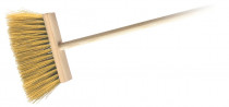 Metla drevená 24 cm, syntetické vlákna (PET) 12 cm., s palicou 120 cm, SPOKAR 5336307000 - N1