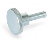 Skrutka s valcovou ryhovanou hlavou DIN 464 M3x10 pozink - N1