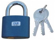 Zámok visiaca liatina 1466/52 3kl. FAB - N1