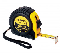 Meter zvinovací 5m/16ft x 19mm metrický/palcový Dynamic Grip 536-145, Yamoto YMT5361450K - N1