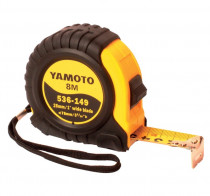 Meter zvinovací 8m x 25mm Dynamic Grip 536-149, Yamoto YMT5361490K - N1