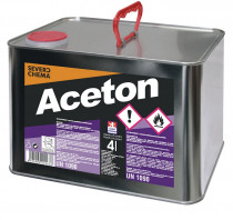 Aceton 4 L - technické rozpúšťadlo Severochema - N1