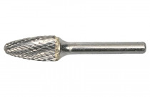 Fréza obrysová 12.7*25mm 6cut Karbid "guľ.oblúk" York - N1