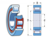 CODEX NUP 2211 E valčekové ložisko - N1