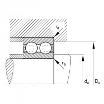 FAG 4212-B-TVH guľkové ložisko - N1
