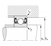 FAG 61909-2RZ guľkové ložisko - N1