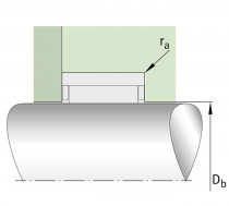 INA RNAO 80-100-30 ihlové ložisko bez vnútorného krúžku - N1