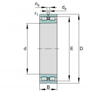FAG NN 3028-AS-K-M-SP-C3 valčekové ložisko - N1