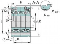 INA ZKLF 40100-2RS-2AP-XL ložisko - N1