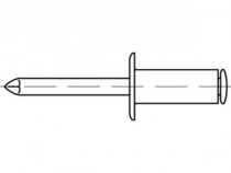 Trhací nit ST/ST 4,8x30 - N1