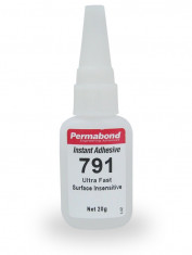 Permabond 791 - 20 g kyanoakrylátové lepidlo, nízka viskozita - N1