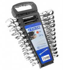 Súprava kĺbových račňových kľúčov 12 ks, EXPERT E111102 - N1