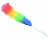 Oprašovač antistatický dúhový, teleskopický 90/123 cm plast - N1