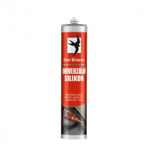 Den Braven Univerzálny silikón - 280 ml svetlo šedá-manhattan, kartuša _30128RL - N1