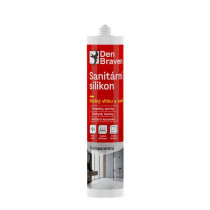 Den Braven Sanitárny silikón - 280 ml transparentný, kartuša _30211RL - N1