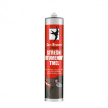 Den Braven Strešný bitúmenový tmel - 310 ml čierna, kartuša _10205RL - N1