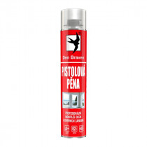 Den Braven Pištoľová pena, do -15C - 750 ml žltá, červená _40220RLT - N1