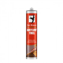 Den Braven Akrylový tmel - 280 ml hnedá, kartuša _20104RL - N1