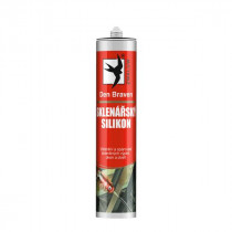 Den Braven Sklenársky silikón - 280 ml transparentný, kartuša - N1