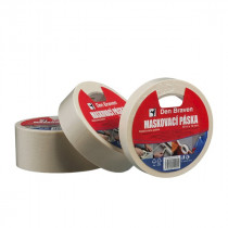 Den Braven Maskovacia krepová páska 60 °C - 50 mx 38 mm svetlo žltá _B7031RL - N1