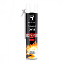 Den Braven Protipožiarna pena - 750 ml červená, trubičková - N1