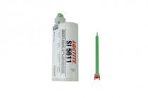 Loctite SI 5611 - 400 ml sivý dvojzložkový silikón rýchle vytvrdenie - N1