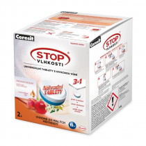 Ceresit Stop Vlhkosti PEARL náhradné tablety 3v1 2x300 g energické ovocie - N1