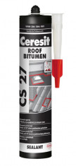 Ceresit CS 27 Bitúmen - 280 ml bitúmenový tmel čierny - N1