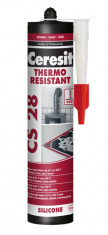 Ceresit CS 28 Thermo resistant - 300 ml tepelne odolný tmel červený - N1