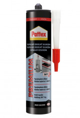 Pattex Tepelne odolný silikón - 280 ml červený - N1