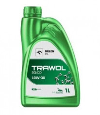 Orlen Trawol SG/CD 10W-30 - 0,6 L olej pre záhradnú techniku - N1