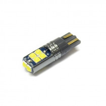 Žiarovka LED 12V-24V 5W W2, 1x9, 5d číra 10xLED3030, Autolamp - N1