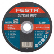 Rezný kotúč na kov 150x1,2x22,2 rovný, FESTA 22219 - N1
