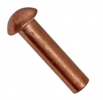Niť polguľatá hlava DIN 660 2,5x20 medený - N1