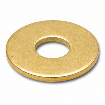 Podložka pod nitmi DIN 9021 M8 / 8,4 mosadz - N1