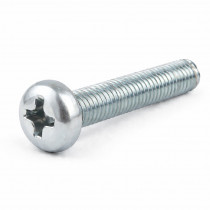 Skrutka s drážkou Phillips DIN 7985 M5x75 pozink - N1