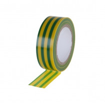 Páska izolačná PVC 0,13x19x10 žltozelená - N1
