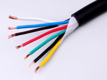 Kábel 6x1 mm+1x1,5 mm sedemfarebný gumová izolácia - N1