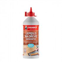 Den Braven Lepidlo na drevo WOODFIX D3 - 500 g transparentné, dóza _50231FF - N1